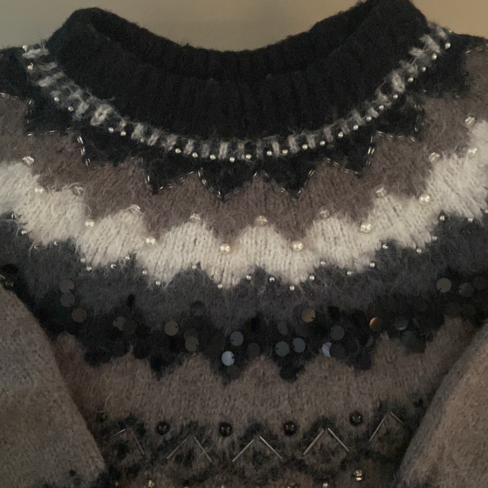 Anthropologie Sleeping on Snow Sweater - Picture 3 of 9